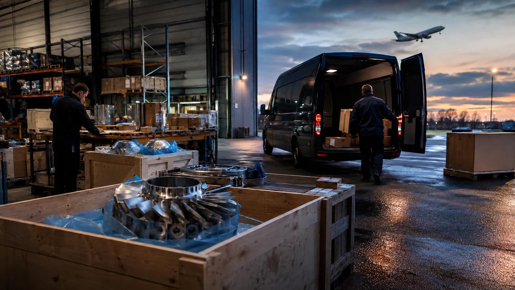Aerospace & Engineering Parts courier support