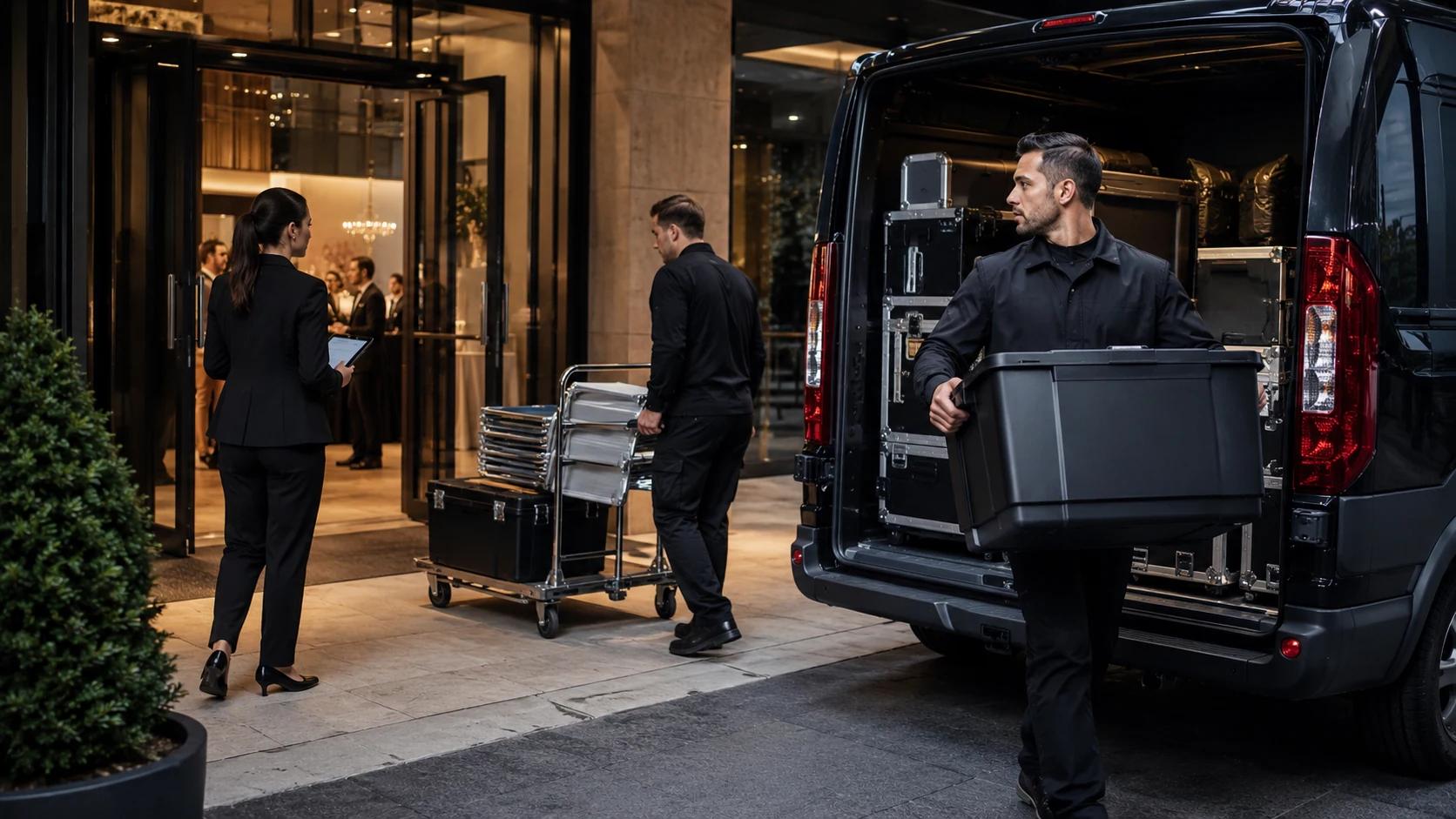 Events & Office Management courier support