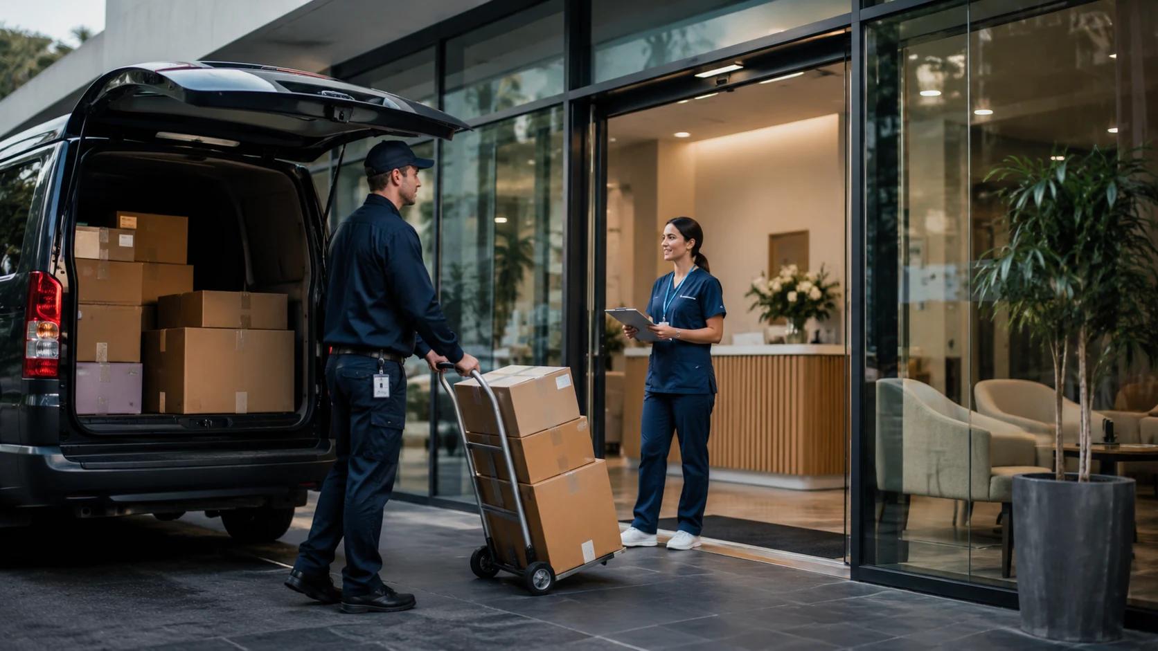 Healthcare Suppliers & Clinics courier support